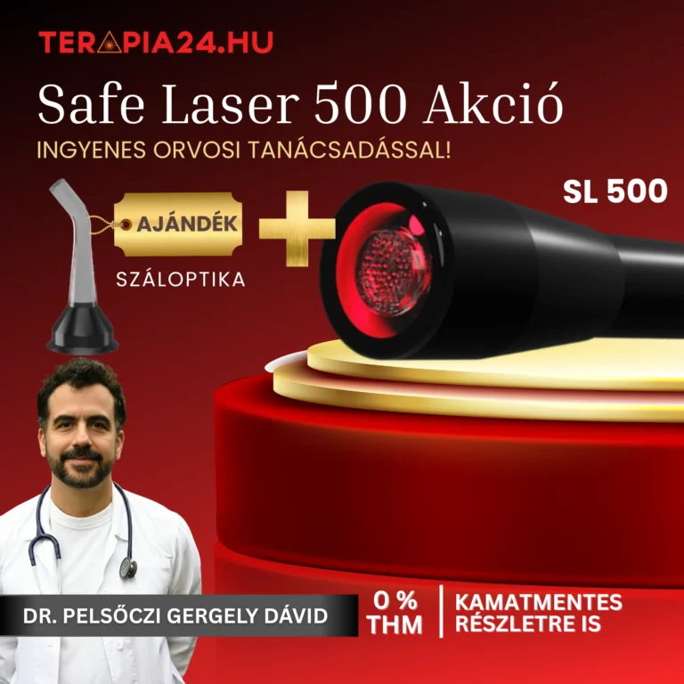 Safe Laser 500 ajándék száloptika terapia24.hu